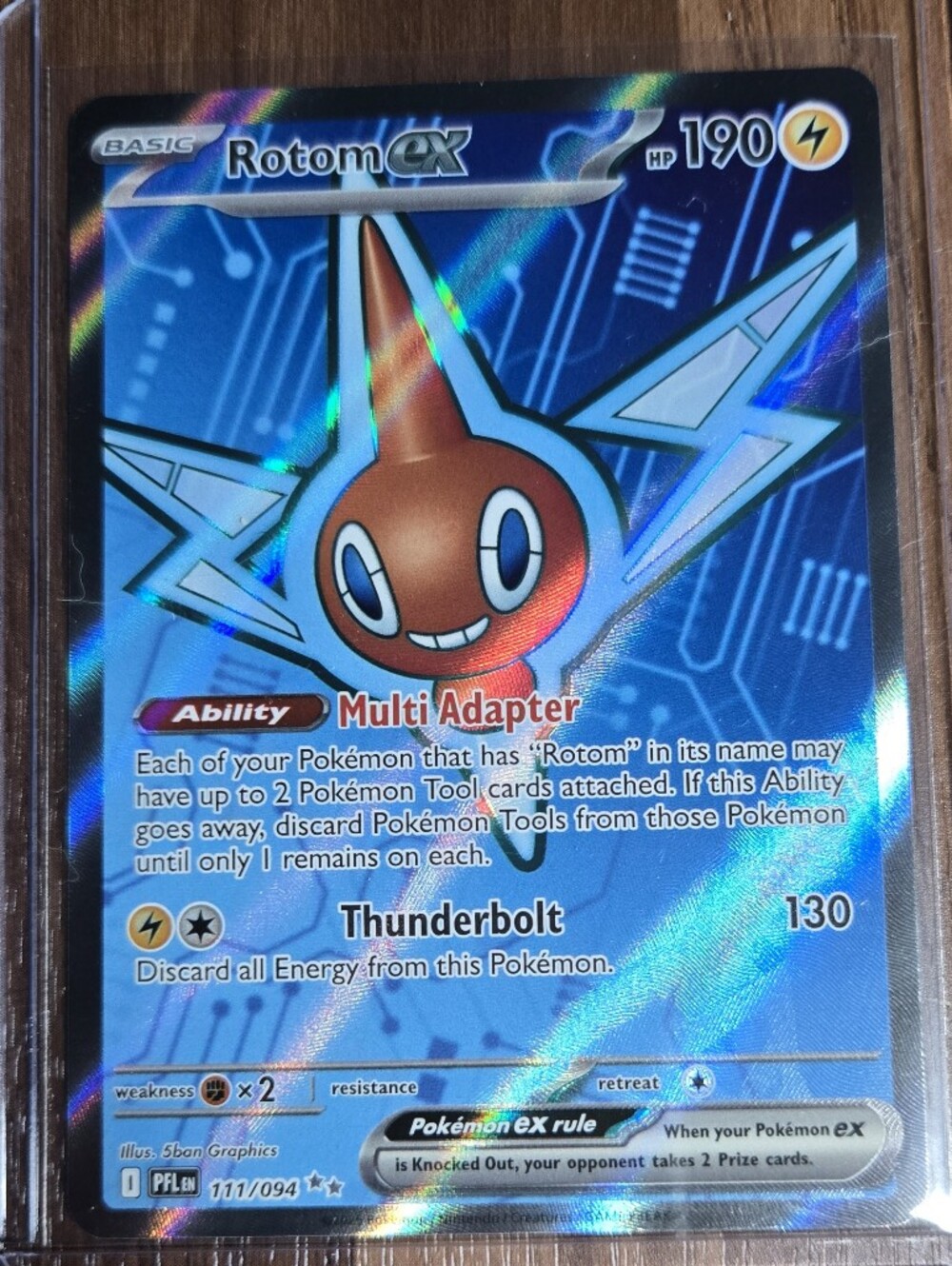 Pokémon Card Full Art - Rotom EX